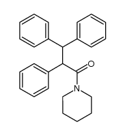 2,3,3-triphenylpropenopiperidide结构式