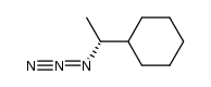 (R)-1-cyclohexylethyl azide Structure