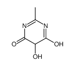 5-hydroxy-2-methyl-1H-pyrimidine-4,6-dione Structure