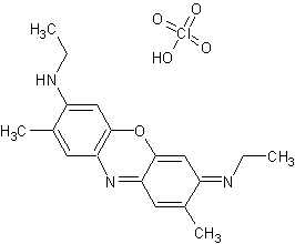 Oxazine 4 perchlorate Structure