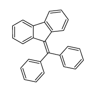 Fluorene, 9- (diphenylmethylene)- Structure