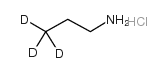 盐酸丙胺-D3结构式