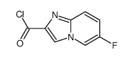 Imidazo[1,2-a]pyridine-2-carbonyl chloride, 6-fluoro- (9CI) Structure