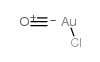 氯羰基金(I)结构式