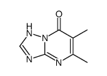 5,6-dimethyl-1H-[1,2,4]triazolo[1,5-a]pyrimidin-7-one结构式