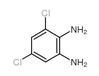 3,5-二氯-1,2-二氨基苯结构式