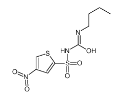 1-butyl-3-(4-nitrothiophen-2-yl)sulfonylurea结构式