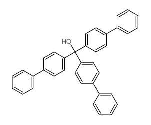 [1,1'-Biphenyl]-4-methanol,a,a-bis([1,1'-biphenyl]-4-yl)-结构式