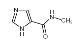 1氢-咪唑-5-甲酰甲胺结构式