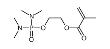 2-[bis(dimethylamino)phosphoryloxy]ethyl 2-methylprop-2-enoate结构式