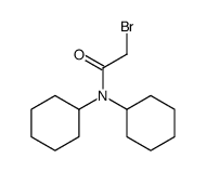2-bromo-N,N-dicyclohexylacetamide Structure