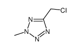 5-(氯甲基)-2-甲基-2H-四唑e结构式