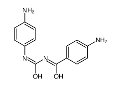 4-amino-N-[(4-aminophenyl)carbamoyl]benzamide Structure
