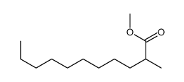 2-Methylundecanoic acid methyl ester结构式