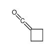 cyclobutylidenemethanone结构式