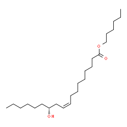 hexyl (R)-12-hydroxyoleate结构式
