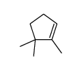 1,5,5-trimethylcyclopentene结构式