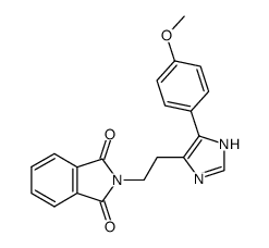 N-{2-[5-(4-methoxy-phenyl)-1(3)H-imidazol-4-yl]-ethyl}-phthalimide Structure