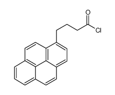 1-芘基丁酰氯结构式
