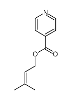 isopentenyl isonicotinate Structure