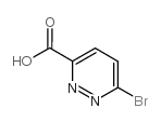 6-溴哒嗪-3-羧酸结构式