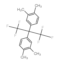 2,2-Bis(3,4-dimethylphenyl)hexafluoropropane structure