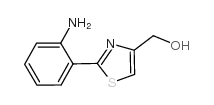 [2-(2-氨基苯基)噻唑-4-基]甲醇结构式