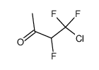 2-chloro-1,2,2-trifluoroethyl methyl ketone结构式