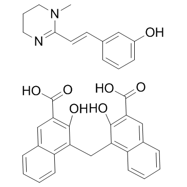 酚嘧啶 扑蛲灵结构式