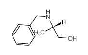 1-Propanol,2-[(phenylmethyl)amino]-, (2S)- Structure
