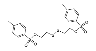 Bis-Tos-(2-hydroxyethyl disulfide) Structure
