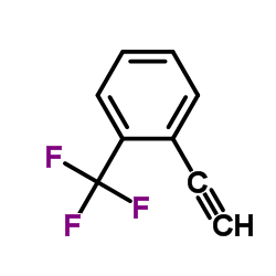 2-乙炔基-ALPHA ALPHA ALPHA-三氟甲苯结构式