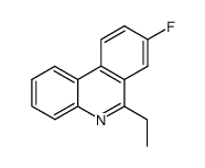 Phenanthridine, 6-ethyl-8-fluoro- (9CI)结构式