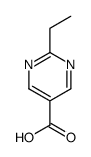 2-乙基-5-嘧啶羧酸结构式