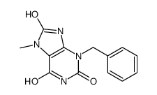 N-苯基甲基-7-甲基尿酸结构式