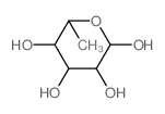 6-methyloxane-2,3,4,5-tetrol Structure
