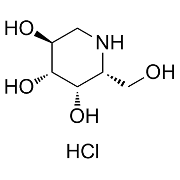 Migalastat hydrochloride structure