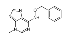 3-methyl-N-phenylmethoxypurin-6-amine Structure