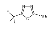 2-氨基-5-(三氟甲基)-1,3,4-噁二唑结构式