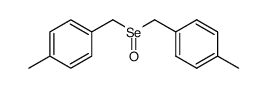 4,4'-(seleninylbis(methylene))bis(methylbenzene) Structure