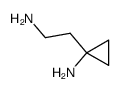 Cyclopropaneethanamine, 1-amino- (9CI)结构式