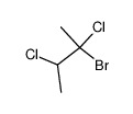 2,3-dichloro-2-bromobutane Structure