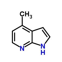 4-甲基-7-氮杂吲哚结构式