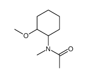 Acetamide,N-(2-methoxycyclohexyl)-N-methyl- Structure