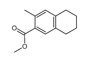 3-methyl-5,6,7,8-tetrahydro-[2]naphthoic acid methyl ester Structure