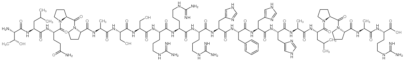TLQP-21 (mouse, rat) trifluoroacetate salt Structure