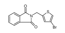 2-((4-BROMOTHIOPHEN-2-YL)METHYL)ISOINDOLINE-1,3-DIONE Structure