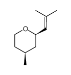 (+)-cis-roseoxide,cis-tetrahydro-4-methyl-2-(2-methyl-1-propenyl)-2H-pyran,(+)-cisroseoxide picture