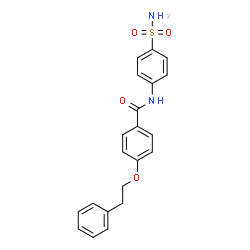 N-[4-(aminosulfonyl)phenyl]-4-(2-phenylethoxy)benzamide Structure