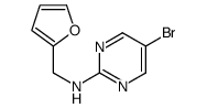5-溴-N-(呋喃-2-基甲基)嘧啶-2-胺图片
